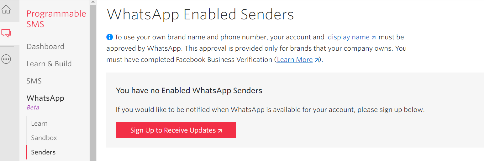 extension to whatsapp business