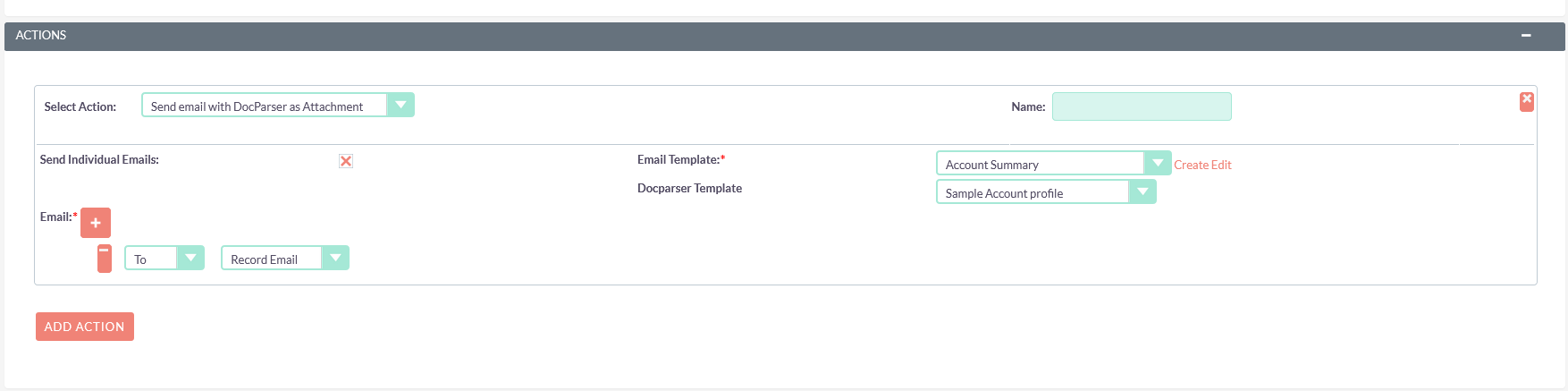 DocParser with Workflow