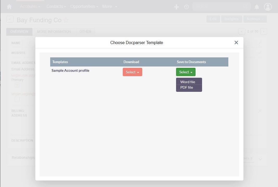 DocParser save to Documents option DocParser save to Documents option