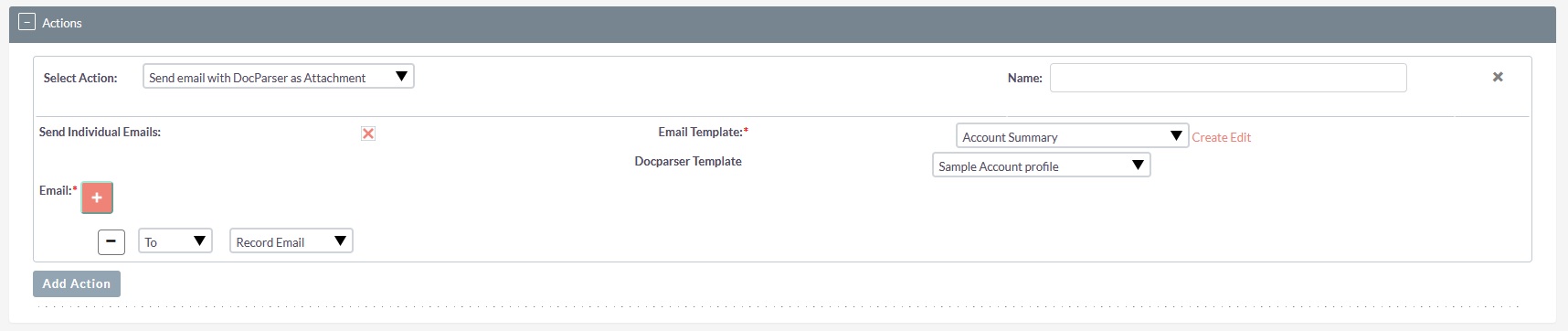 DocParser with Workflow DocParser with Workflow