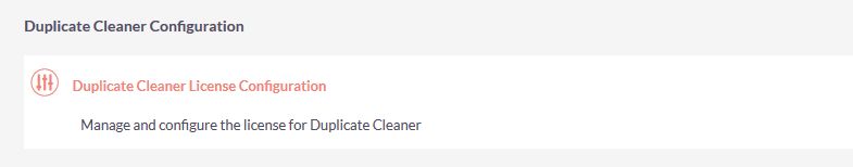 Duplicate Cleaner License Configuration for SuiteCRM