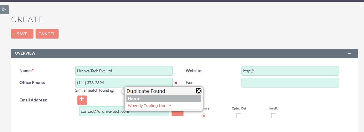 online duplicate detector