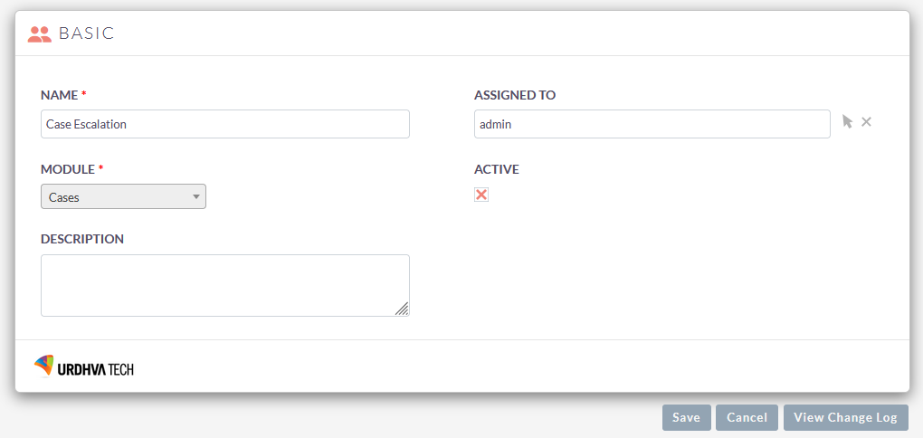 SuiteCRM Case Escalation Rule SuiteCRM Case Escalation Rule