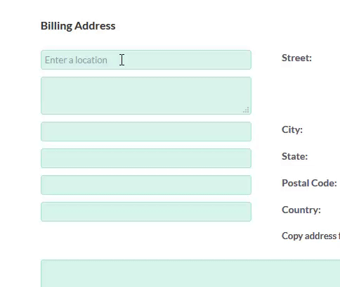 Address Lookup for SuiteCRM