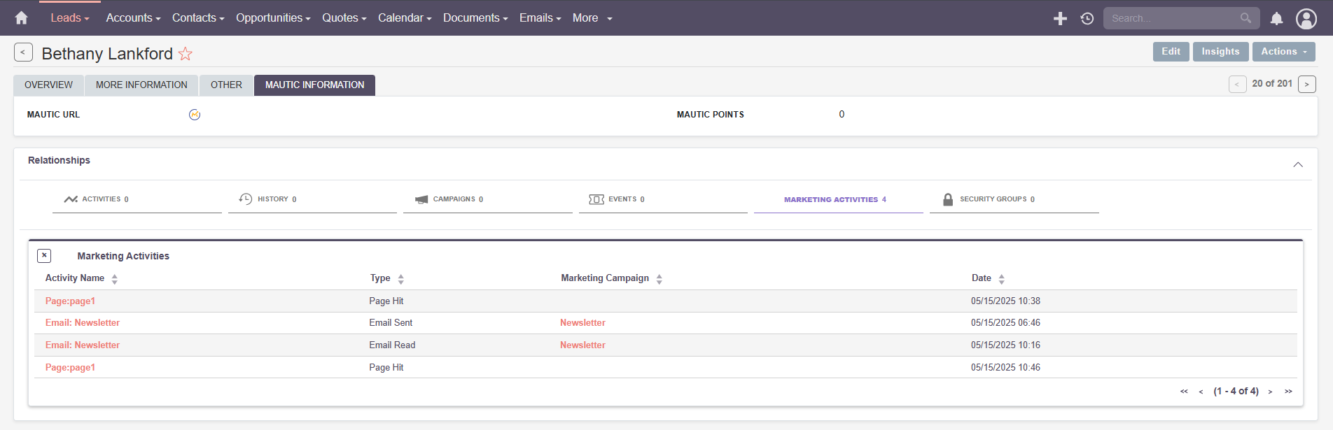 Customer Company relations