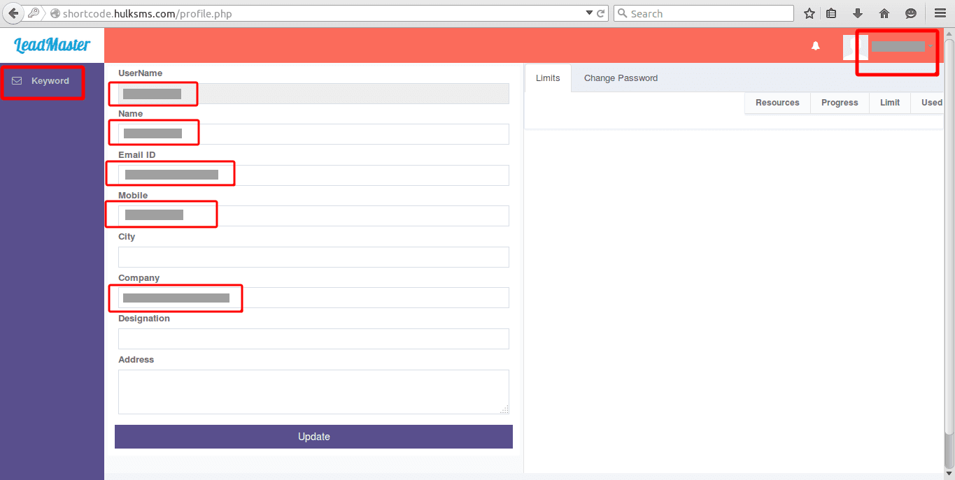 SuiteCRM SMS Inbound Settings