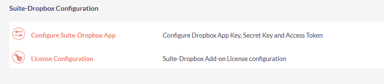 SuiteCRM Dropbox Integration configuration