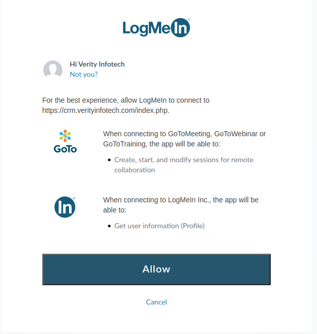 gotomeeting secure login