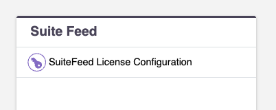 suite feed for SuiteCRM