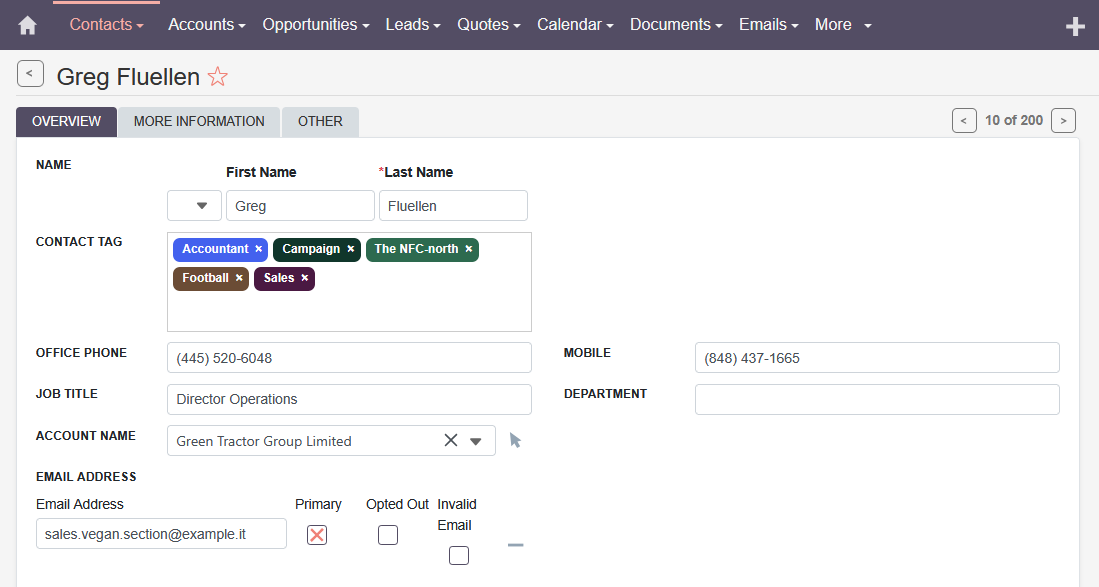 TagMe field in editview