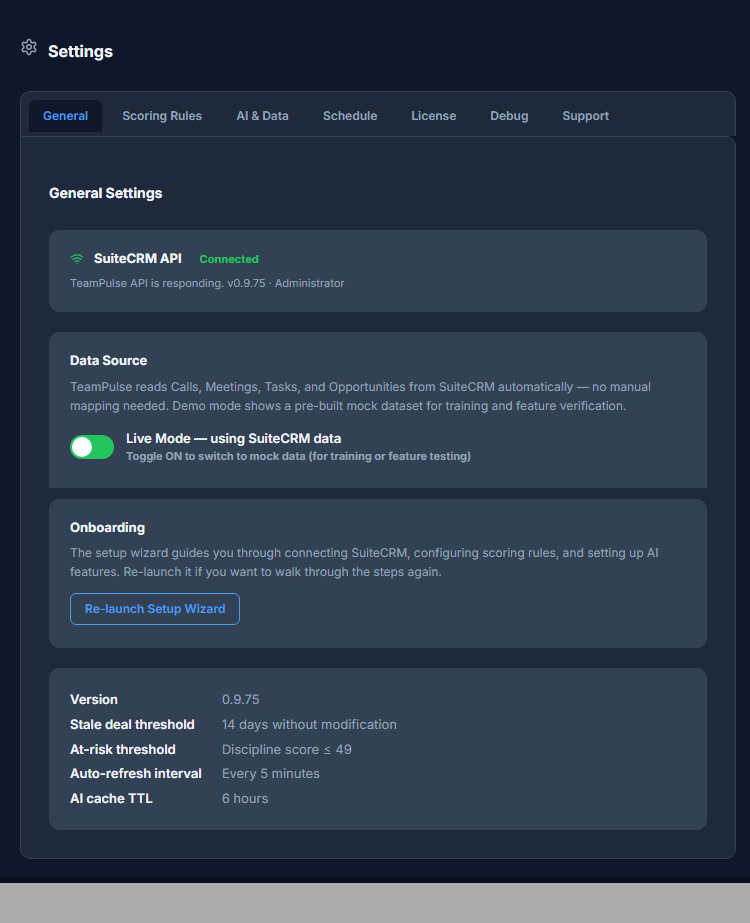Settings-General-TeamPulse-SuiteCRM.png