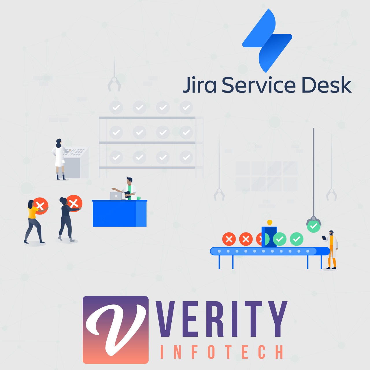 Jira Service Desk with SuiteCRM Logo