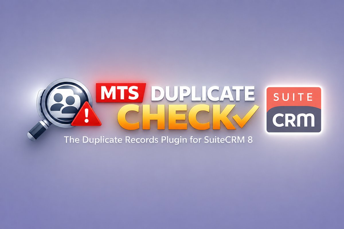 MTS Duplicate Check SuiteCRM 8 Logo