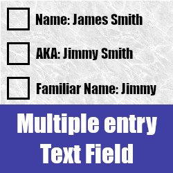 MultiEntryTextField Logo