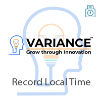 Record Local Time Logo