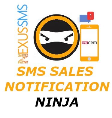 SMS Sales Notification Ninja Logo