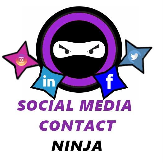 Social Media Contact Ninja Logo