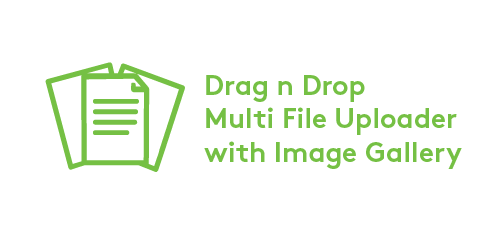 Image & Document Gallery, Drag n Drop Multi Upload Logo