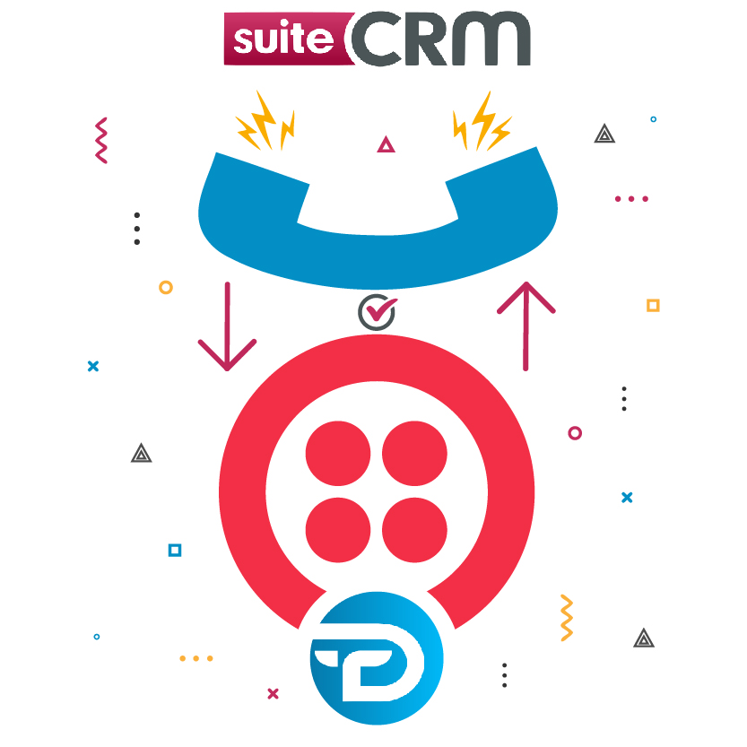 Twilio Call Integration With SuiteCRM Logo