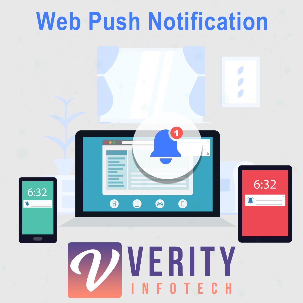 Web Push Notifications for SuiteCRM Logo