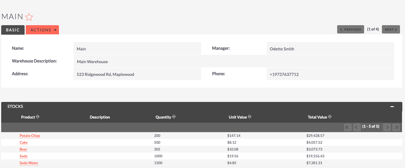 Inventory Management integration for SuiteCRM quantities