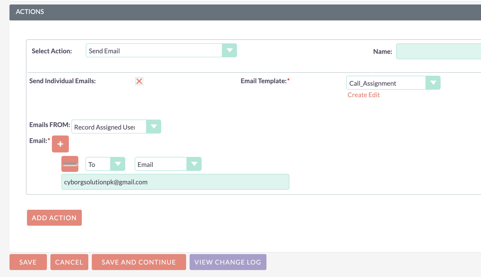 Email FROM Masquerader in Workflow add-on for SuiteCRM