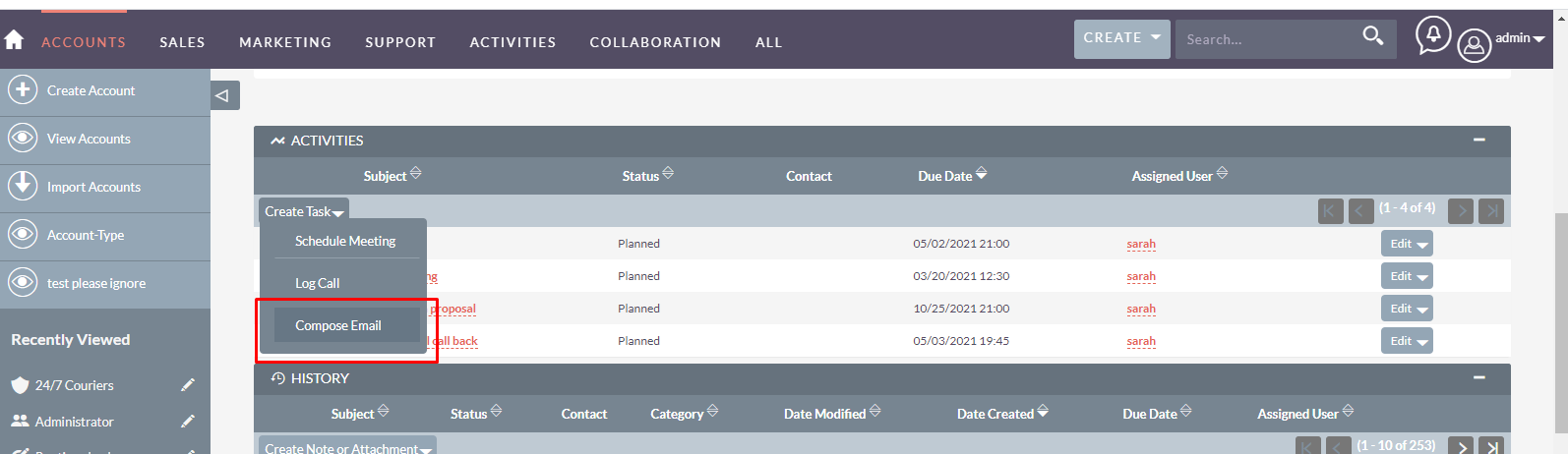 Email Sync add-on for SuiteCRM