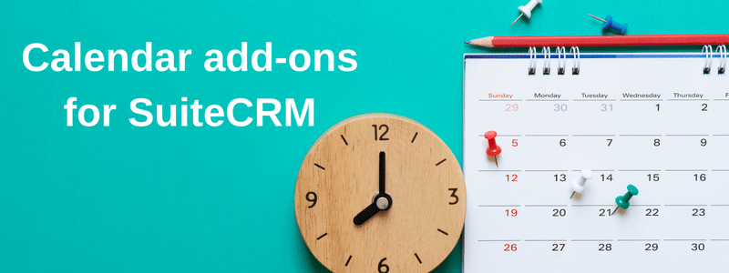 Calendar add-ons for SuiteCRM