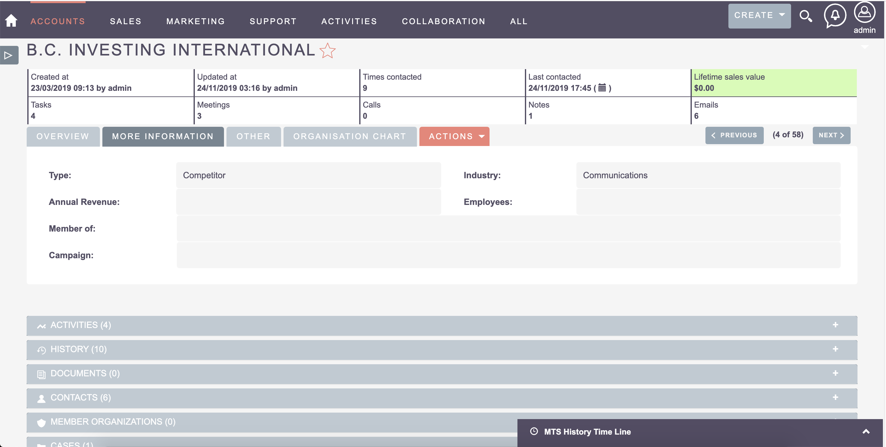 MTS Subpanel Toggle Add-on for SuiteCRM results