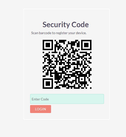 Two-Factor Authentication add-on for SuiteCRM QR code