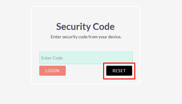 Two-Factor Authentication add-on for SuiteCRM security code