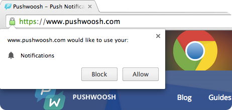 Allow notifications for SuiteCRM Web Push Notifications add-on