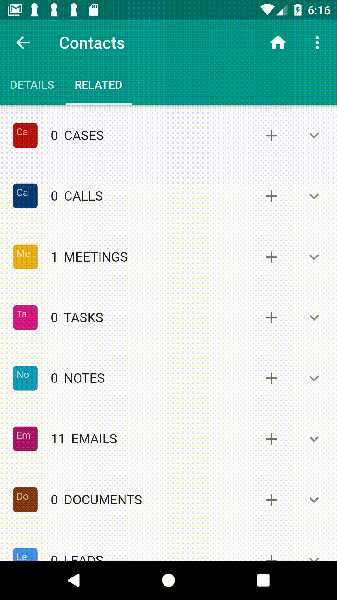 Yathit Mobile App for SuiteCRM new related case